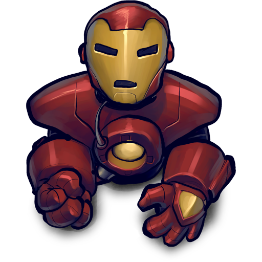 Blackred Ironman Vector Icons Free Download In Svg Png Format